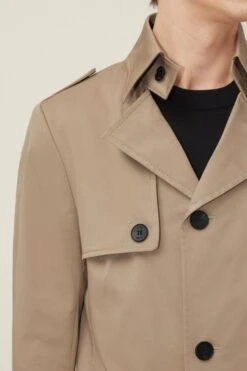 DRYKORN Trenchcoat In Baumwoll-Twill Braun -Drykorn Geschäft 10 45 122011 45108 SKOPJE 1600 04 ddc72f72ec6c384a1b9d50dae19071968a183c7c 720x1080