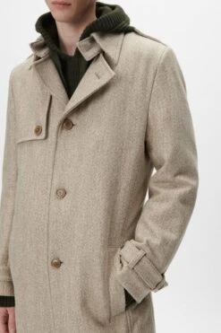 Trenchcoat In Woll-Mix Beige -Drykorn Geschäft 10 45 138257 45108 SKOPJE 1705 04 5dc09eedb2b33636308eed3cd31aab72dfc946c4 720x1080