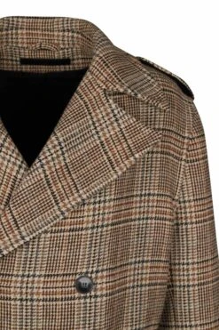 Lässiger Trenchcoat In Woll-Check Braun -Drykorn Geschäft 10 45 146357 45238 AVELLINO 1206 09 78bc495cb8114d5edda4efa68c98329240c58e21 720x1080