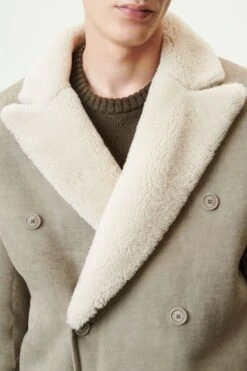 Zweireihiger Reversmantel In Lammfell Grün -Drykorn Geschäft 10 45 180059 45254 SKYE L 2301 05 9e5487dce97a7afc7def50c5976c16486c75109b 720x1080