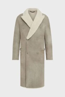 Zweireihiger Reversmantel In Lammfell Grün -Drykorn Geschäft 10 45 180059 45254 SKYE L 2301 07 32d79c3226cfb6b6eee7268798d177ac05f83517 720x1080