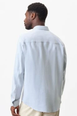 DRYKORN Button Down Hemd In Gebruschtem Flanell Blau -Drykorn Geschäft 10 47 122107 47348 LIET 3712 03 c7ffbce314ed0531c1dd6b924d1ce2372401f145 720x1080