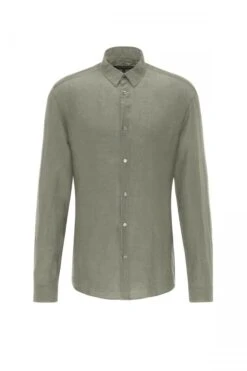 DRYKORN Klassisches Hemd In Slim Fit Aus Reinem Leinen Grün -Drykorn Geschäft 10 47 126004 47188 RUBEN 2100 07 5b5c447131ca7b0a343ea862a4422bc6df62d229 720x1080