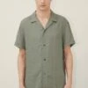Kurzarmhemd Mit Camp Collar Aus Leinen Grün -Drykorn Geschäft 10 47 126004 47217 BIJAN 2100 01 3f6f792ef8dd47d6358274976866805905bb4cee 720x1080