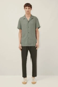 Kurzarmhemd Mit Camp Collar Aus Leinen Grün -Drykorn Geschäft 10 47 126004 47217 BIJAN 2100 02 6769a61e0164a6bf214ba3a5d2a0a53625297cc1 720x1080