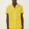 DRYKORN Kurzarmhemd Mit Camp Collar Aus Leinen Gelb -Drykorn Geschäft 10 47 126004 47217 BIJAN 7401 01 b4a6c3c94b02053c03482ee8afe845c874892085 720x1080