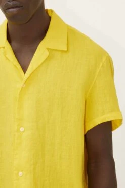 DRYKORN Kurzarmhemd Mit Camp Collar Aus Leinen Gelb -Drykorn Geschäft 10 47 126004 47217 BIJAN 7401 04 aca29cd8a1e34ffad74f0389fedf160f53e864e8 720x1080