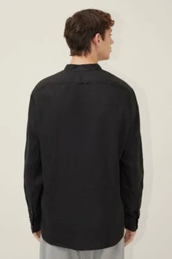 Hemd Mit Stehkragen Aus Reinem Leinen Schwarz 9 Hemd Mit Stehkragen Aus Reinem Leinen Schwarz -Drykorn Geschäft 10 47 126004 47254 TAROK 1000 03 849e7168fcb92767e6cb2d43f0bc7908b936fcbd 720x1080