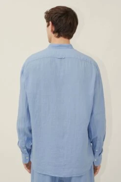 Hemd Mit Stehkragen Aus Reinem Leinen Blau -Drykorn Geschäft 10 47 126004 47254 TAROK 3702 03 9d9b18f06125ceb59ab098e13d8ea0a819ef8847 720x1080