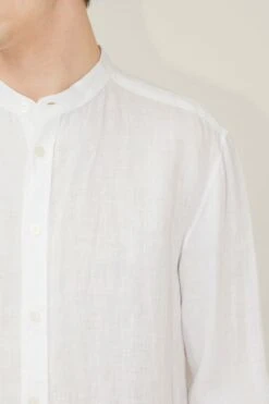 Hemd Mit Stehkragen Aus Reinem Leinen Weiß -Drykorn Geschäft 10 47 126004 47254 TAROK 6000 04 ec8e62c7cfe8a529182eb5031907db558feb06f5 720x1080