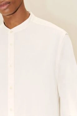 DRYKORN Hemd Mit Stehkragen Aus Lyocell-Baumwoll-Mix Off_white -Drykorn Geschäft 10 47 128001 47254 TAROK 1930 06 bb099c05fa6567e6d5d7615f6efc6d1e8366c45b 720x1080