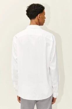 Relaxed Fit Shirt Aus Lyocell-Baumwoll-Mix Weiß -Drykorn Geschäft 10 47 128001 47279 LAREMTO 6000 03 566d850282914891a3dcfd2ebbc2751b2b8197a3 720x1080