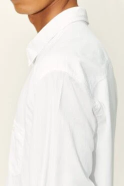 Relaxed Fit Shirt Aus Lyocell-Baumwoll-Mix Weiß -Drykorn Geschäft 10 47 128001 47279 LAREMTO 6000 05 7d468a57de022250ab31a7d7c5277e345ebb9bee 720x1080