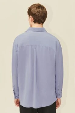 DRYKORN Oversize Hemd Mit Brusttasche Aus Lyocell-Baumwoll-Mix Lila -Drykorn Geschäft 10 47 128001 47347 HARCON 8400 03 7bb31a86736deb75f1c3079e1254bbedb66702d3 720x1080