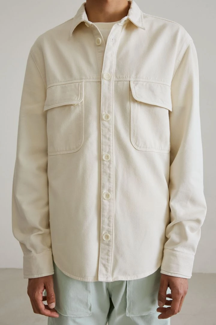 Authentisches Overshirt Off_white 7 Authentisches Overshirt Off_white - Image 5