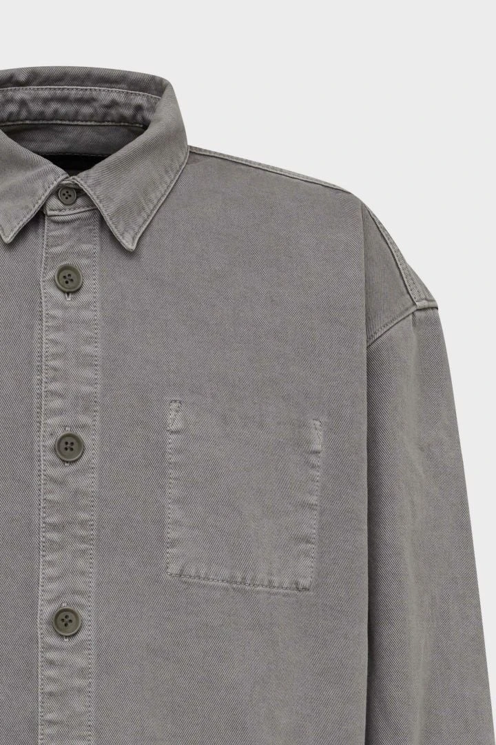 Shirt Mit Eingriffstaschen Grau 9 Shirt Mit Eingriffstaschen Grau - Image 7