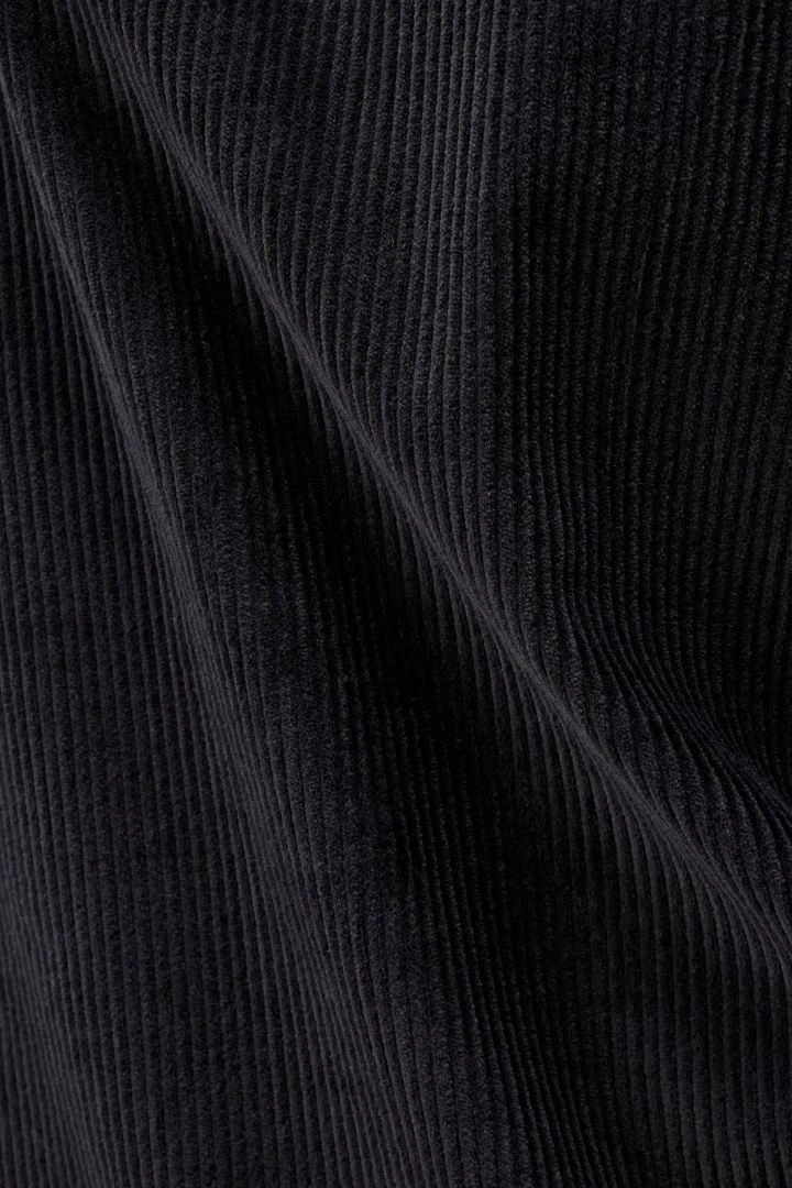 Relaxed Fit Shirt In Baumwollcord Schwarz 7 Relaxed Fit Shirt In Baumwollcord Schwarz - Image 5
