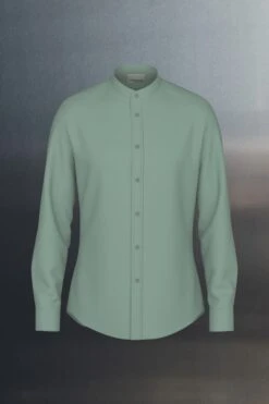 Hemd Mit Stehkragen Aus Baumwoll-Jersey Grün -Drykorn Geschäft 10 47 136169 47254 TAROK 2602 07 ada0f9b0a984628b07e5cad32c120ae2bcada7b8 720x1080