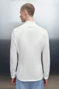 Hemd Mit Stehkragen Aus Baumwoll-Jersey Weiß -Drykorn Geschäft 10 47 136169 47254 TAROK 6000 03 b47e2328d773445059226b86ff4c34e69d2e045d 720x1080