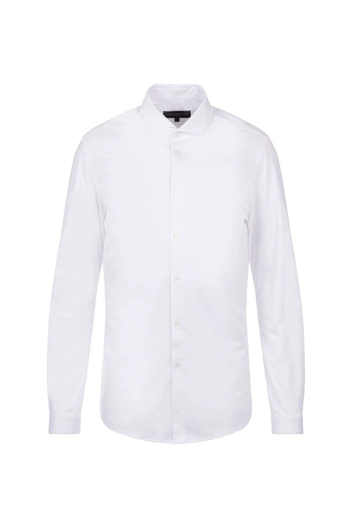 Jersey Businesshemd Weiß 7 Jersey Businesshemd Weiß - Image 5