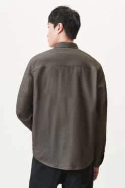 DRYKORN Button Down Hemd In Flanell Mit Herringbone Optik Grau -Drykorn Geschäft 10 47 138244 47348 LIET 6100 03 06c4df268a8cd10c5a6265ee8853a8cd2efe7781 720x1080