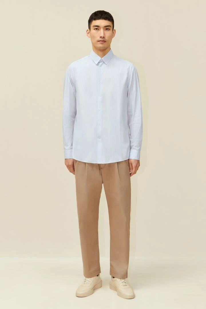 DRYKORN Regular Fit Hemd Mit Streifendessin Blau 4 DRYKORN Regular Fit Hemd Mit Streifendessin Blau - Image 2