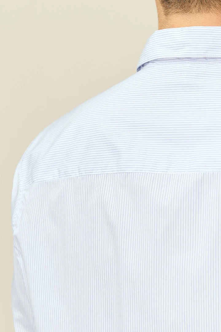 DRYKORN Regular Fit Hemd Mit Streifendessin Blau 6 DRYKORN Regular Fit Hemd Mit Streifendessin Blau - Image 4