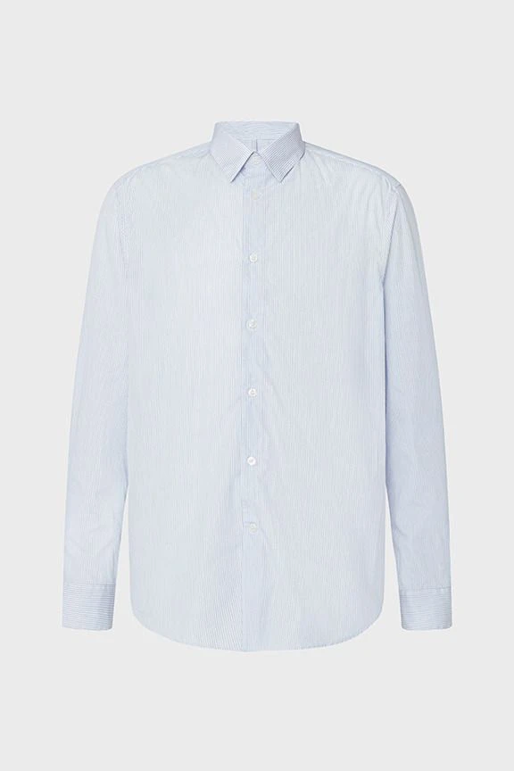 DRYKORN Regular Fit Hemd Mit Streifendessin Blau 7 DRYKORN Regular Fit Hemd Mit Streifendessin Blau - Image 5