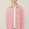 DRYKORN Oversized Hemd Mit Streifen Rosa