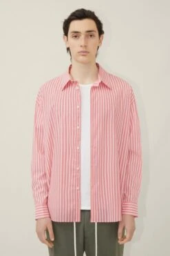 DRYKORN Oversized Hemd Mit Streifen Rosa