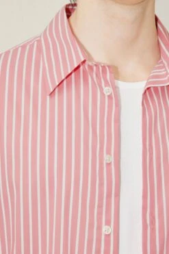 DRYKORN Oversized Hemd Mit Streifen Rosa -Drykorn Geschäft 10 47 144051 47299 NORENS 5602 04 6a486a46388561b3761a0f9c6b85945673524b91 720x1080