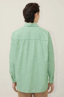 Oversized Hemd Mit Streifen Grün -Drykorn Geschäft 10 47 144053 47319 OMANOC 2601 03 5fb9fefa7a6e90fc97c358fc34963fc746c4cef5 720x1080
