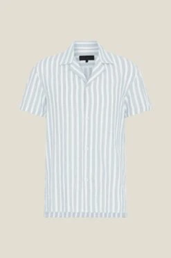 DRYKORN Kurzarmhemd Mit Camp Collar Und Längsstreifen Blau -Drykorn Geschäft 10 47 144054 47217 BIJAN 3900 07 0a76ab8fa5443d9f60bceb3c46f0f8429a1a2e02 720x1080