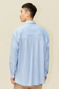 DRYKORN Oversize Hemd Mit Brusttasche In Streifendessin Blau -Drykorn Geschäft 10 47 144056 47347 HARCON 3702 03 03d924ca9096e92f79c2edfafa5235db3aeed8ec 720x1080