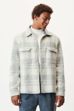 DRYKORN Overshirt In Heavy Jersey Grau