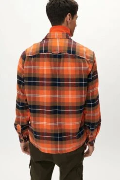 Cozy Flanell Overshirt Orange -Drykorn Geschäft 10 47 148058 47289 SELED 4301 03 6500f1a45e363301c5cea7751fa869182656bd21 720x1080