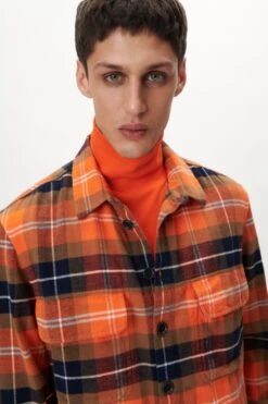 Cozy Flanell Overshirt Orange -Drykorn Geschäft 10 47 148058 47289 SELED 4301 04 109067b8070f4bb118b9b6d5ac1dee2f4468c56d 720x1080