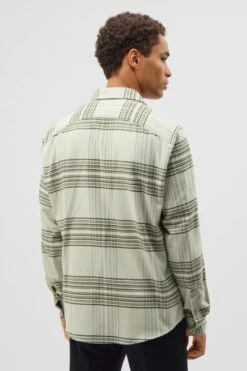 Hemd Aus Gebrushter Baumwolle Grün -Drykorn Geschäft 10 47 148063 47267 PHASMO 2803 03 cdc4b4e43740b0fdb21f6ade2f1be223d8ab50d0 720x1080