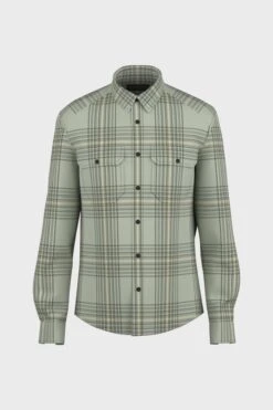 Hemd Aus Gebrushter Baumwolle Grün -Drykorn Geschäft 10 47 148063 47267 PHASMO 2803 07 a7c359ff55e16d2a37f48bb393b38cec118b139a 720x1080