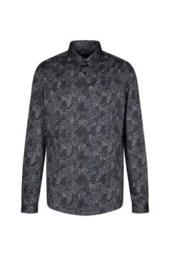 Klassisches Hemd In Slim Fit Mit Animal-Print Schwarz -Drykorn Geschäft 10 47 152137 47188 RUBEN 1000 07 35ef02c2b811feb9193b48bb450546aaf27e5923 720x1080