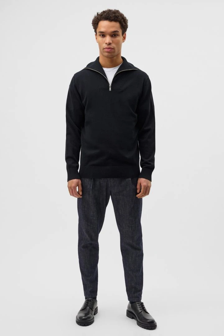 DRYKORN Half-Zip Pullover Schwarz 4 DRYKORN Half-Zip Pullover Schwarz - Image 2
