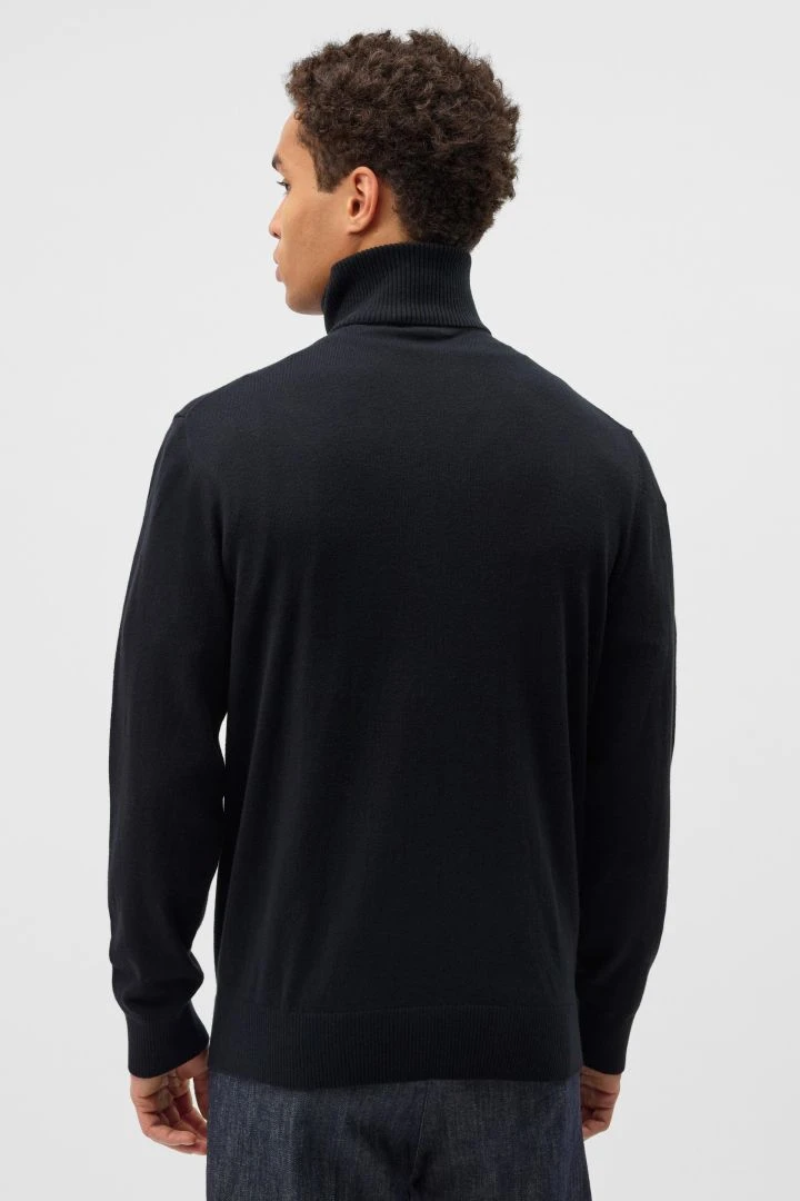 DRYKORN Half-Zip Pullover Schwarz 5 DRYKORN Half-Zip Pullover Schwarz - Image 3