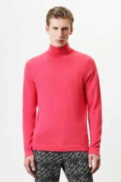 DRYKORN Rollkragenpullover In Merinowolle Rot