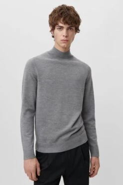 Turtle Aus Merinowolle Grau