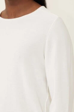 DRYKORN Pullover Mit Rollenden Kanten Aus Reiner Baumwolle Off_white -Drykorn Geschäft 10 48 420035 48625 RIK 1930 04 4979c2a8c980c450411ed213727e821f8dcc291b 720x1080