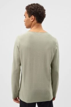 DRYKORN Pullover Mit Rollenden Kanten Aus Reiner Baumwolle Grün -Drykorn Geschäft 10 48 420035 48625 RIK 2803 03 9da5b3cce17f56e99588cc596dd4dfd95b346881 720x1080