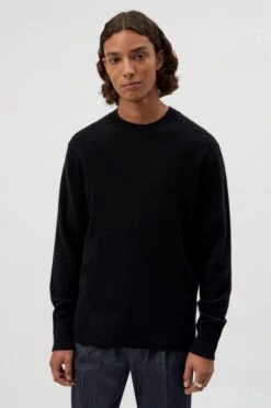 Pullover Aus Reinem Kaschmir Schwarz