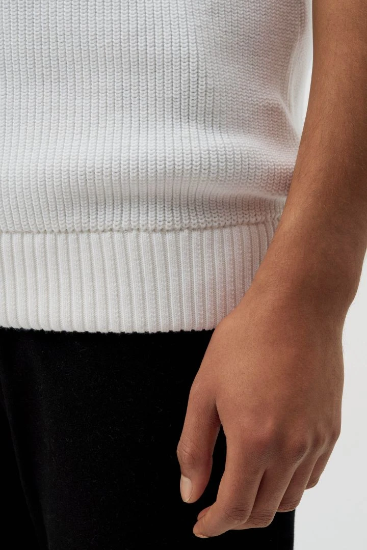 Rundhals Pullunder Weiß 7 Rundhals Pullunder Weiß - Image 5