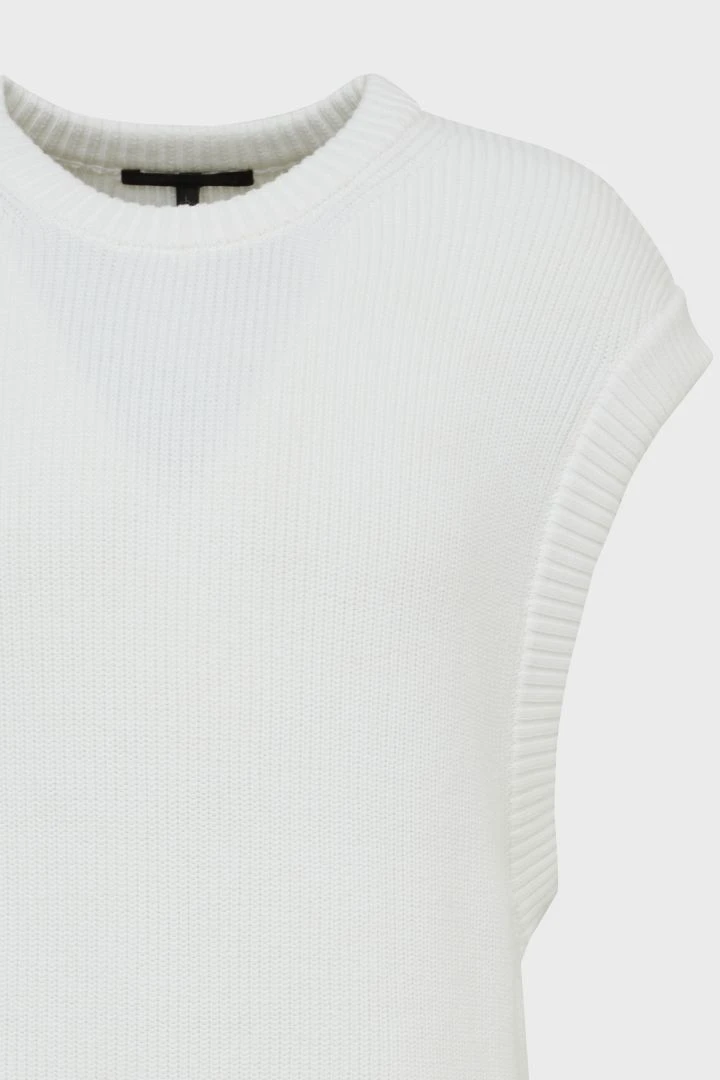 Rundhals Pullunder Weiß 9 Rundhals Pullunder Weiß - Image 7