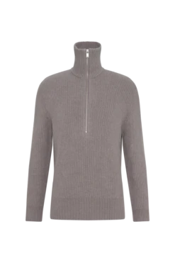 DRYKORN Gerippter Half-Zip Pullover In Baumwoll-Mix Grau -Drykorn Geschäft 10 48 420122 48783 MANUELO 6402 07 0ad629ec52666777f44f10fd996be378c27b2fe7 720x1080